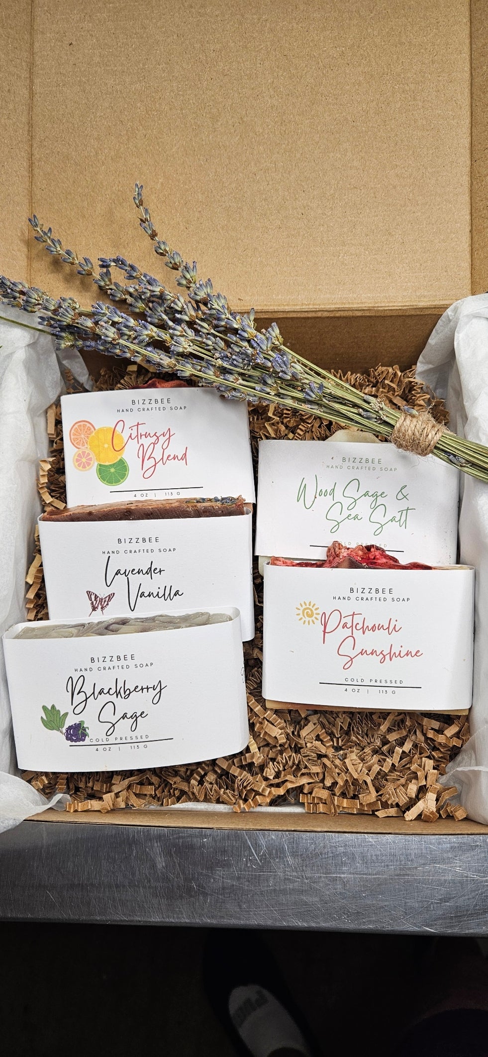 Mother's Day 5-Soap Collection Box