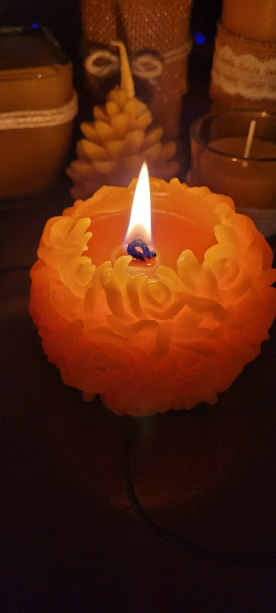 Flowerball Candle