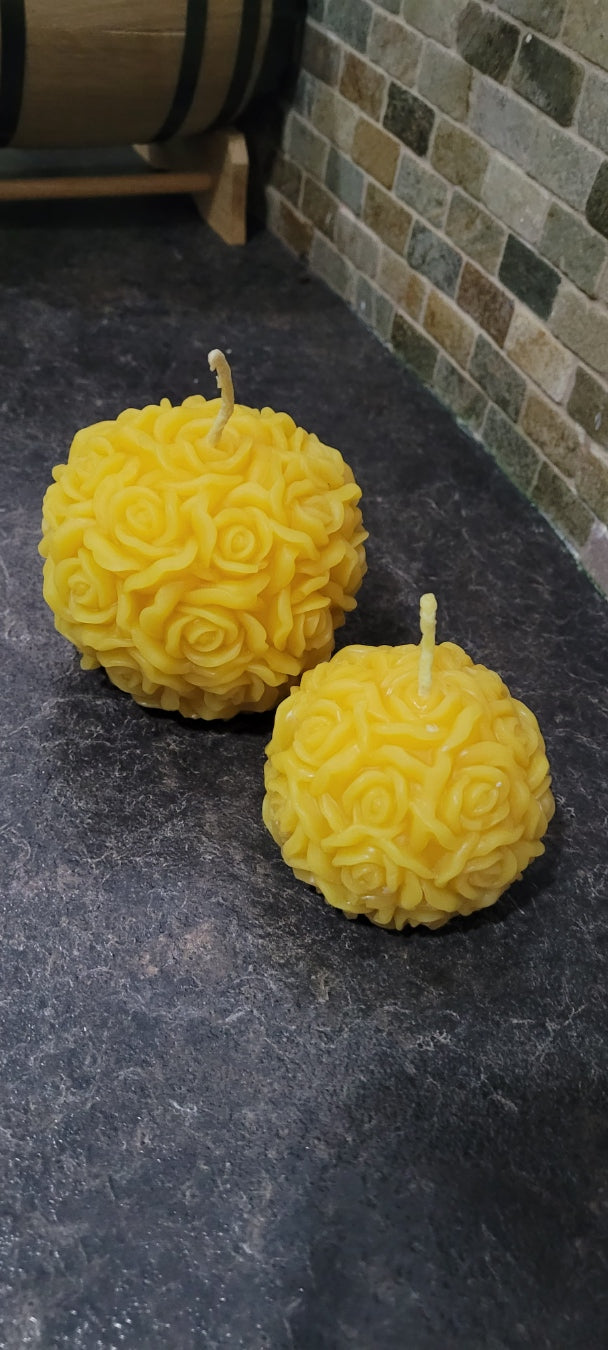 Flowerball Candle