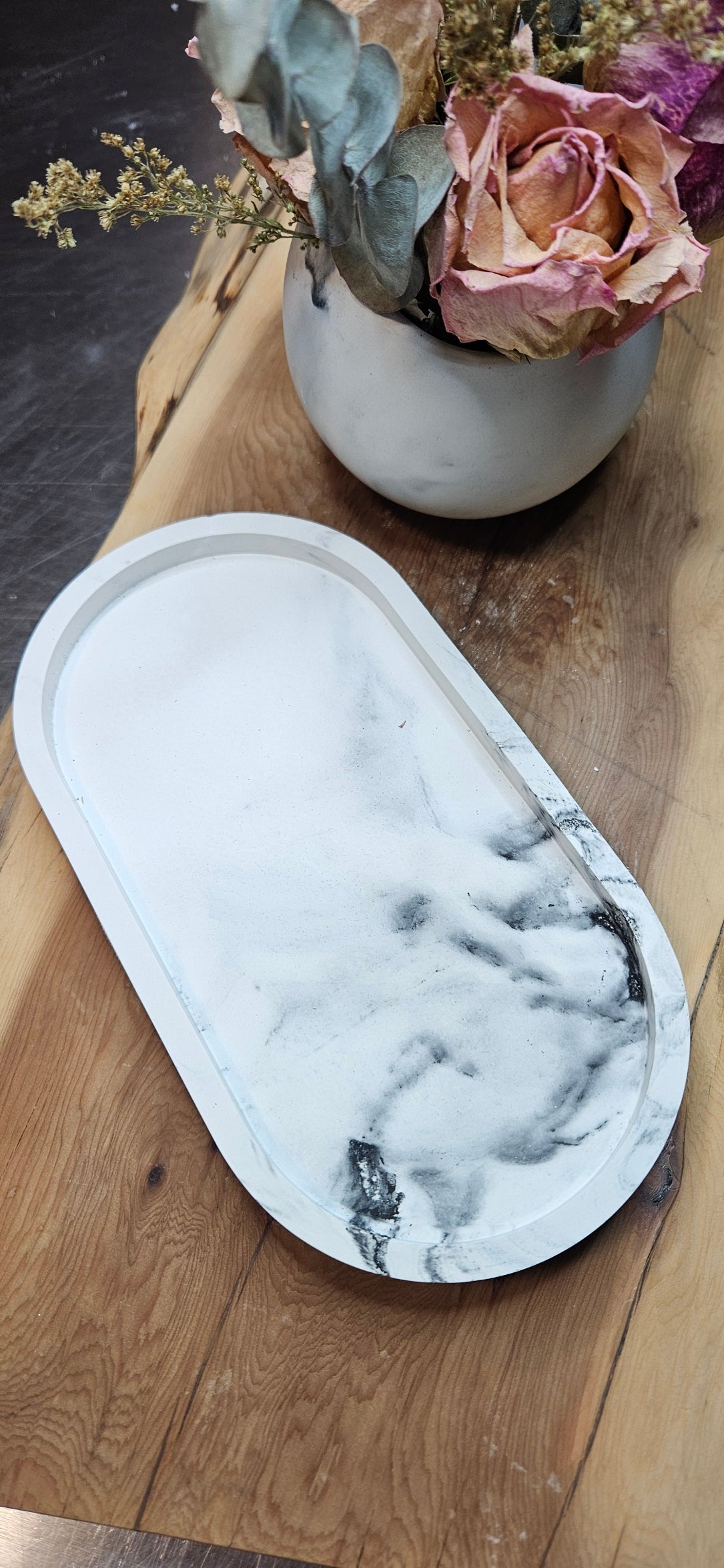 Handcast Plaster Tray