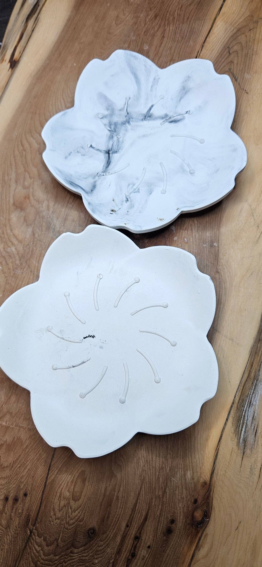 Handcast Plaster Mini Tray