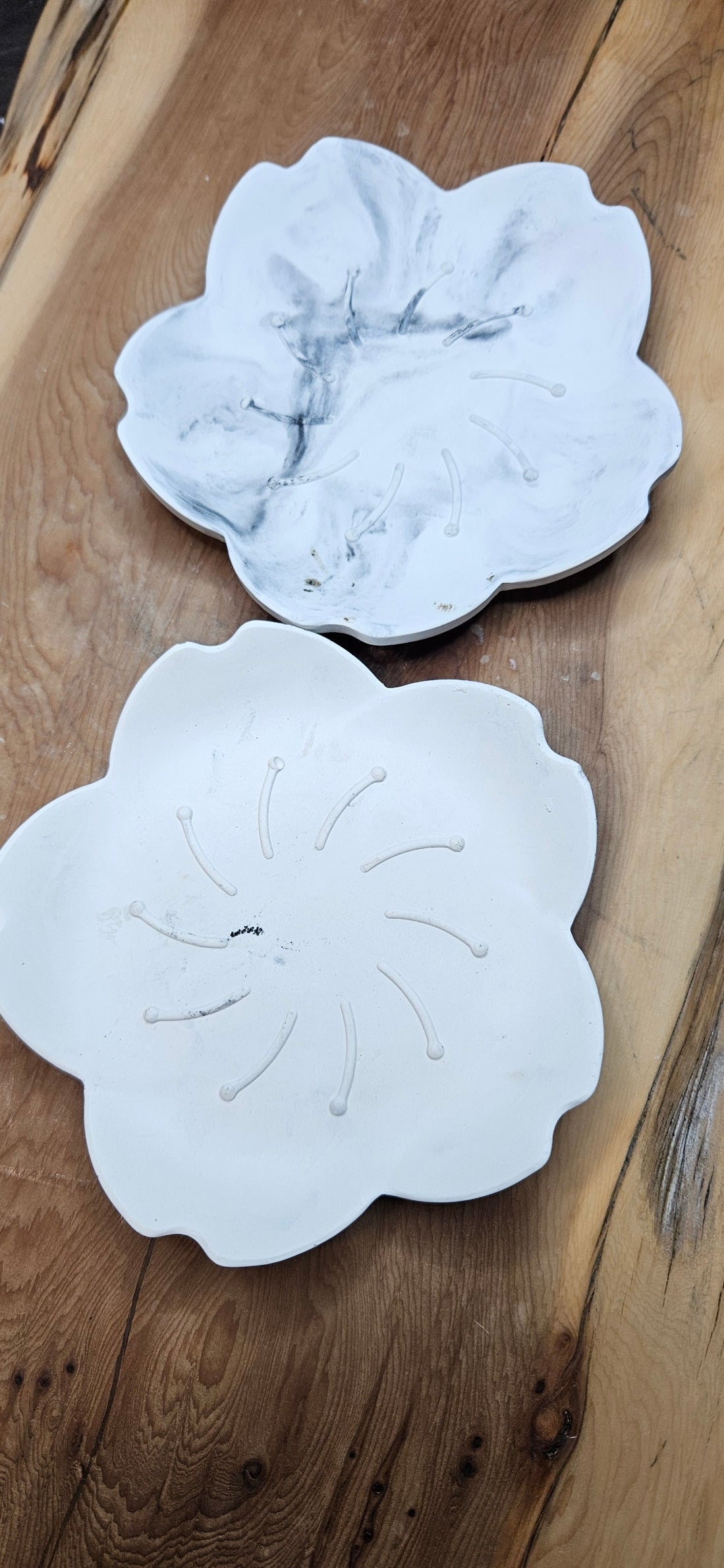 Handcast Plaster Mini Tray