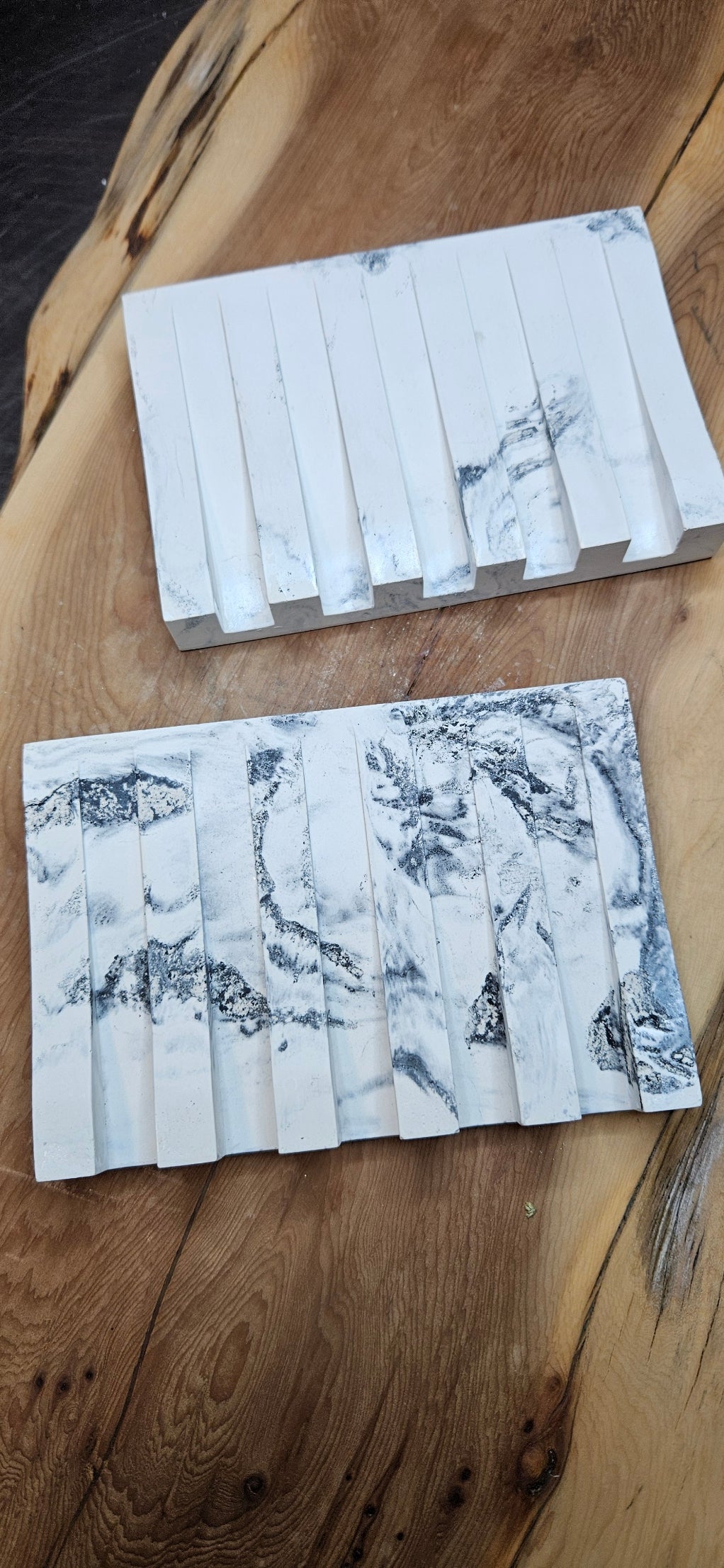 Handcast Plaster Soap Holder