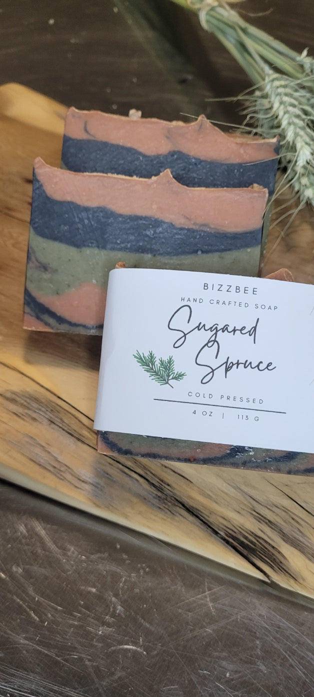 Sugared Spruce soap